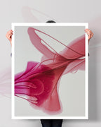 Botanical Wall Art Prints Abstract Floral Plant Watercolor Paper & Canvas | Bloom 2