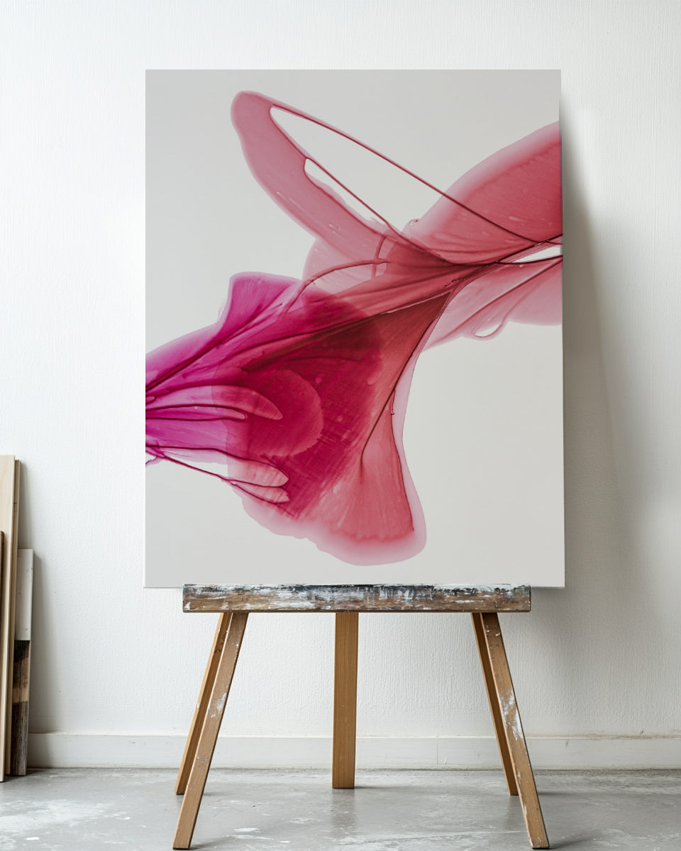 Botanical Wall Art Prints Abstract Floral Plant Watercolor Paper & Canvas | Bloom 2