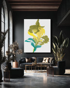 Botanical Wall Art Prints Abstract Floral Plant Watercolor Paper & Canvas | Bloom 20