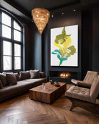 Botanical Wall Art Prints Abstract Floral Plant Watercolor Paper & Canvas | Bloom 20