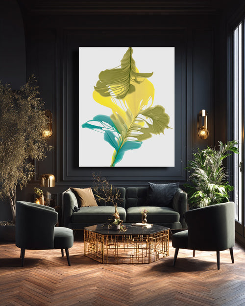 Bloom 20  | Modern Botanical Floral Watercolor Wall Art Print