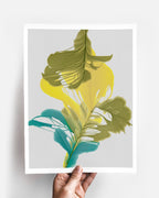 Botanical Wall Art Prints Abstract Floral Plant Watercolor Paper & Canvas | Bloom 20