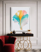 Botanical Wall Art Prints Abstract Floral Plant Watercolor Paper & Canvas | Bloom 23