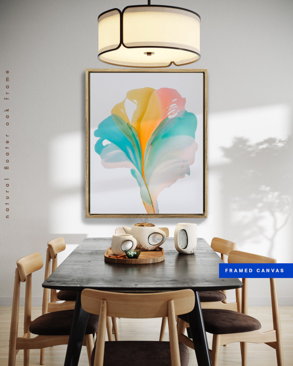 Botanical Wall Art Prints Abstract Floral Plant Watercolor Paper & Canvas | Bloom 23