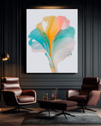 Botanical Wall Art Prints Abstract Floral Plant Watercolor Paper & Canvas | Bloom 23