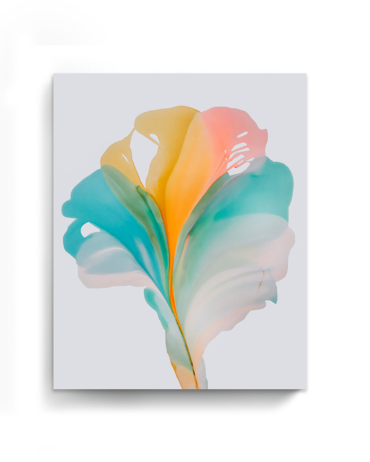 Botanical Wall Art Prints Abstract Floral Plant Watercolor Paper & Canvas | Bloom 23