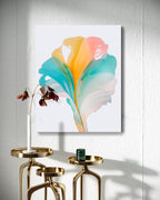 Botanical Wall Art Prints Abstract Floral Plant Watercolor Paper & Canvas | Bloom 23