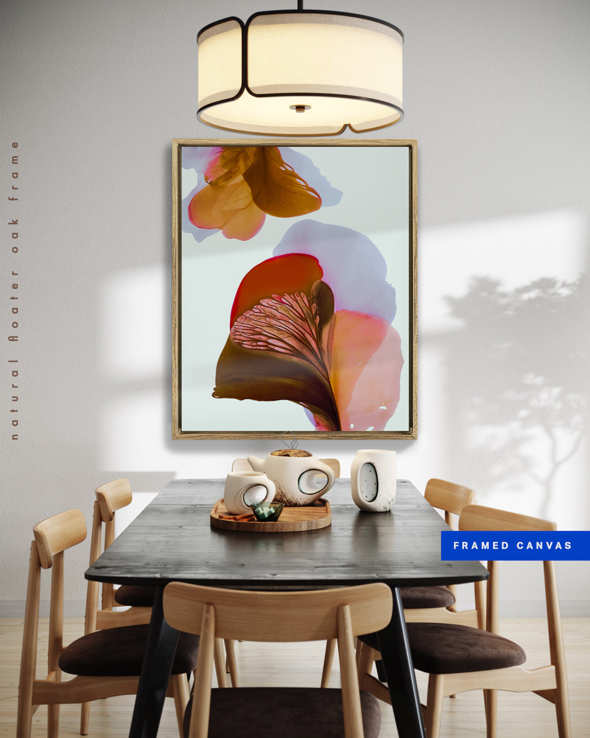 Botanical Wall Art Prints Abstract Floral Plant Watercolor Paper & Canvas | Bloom 24