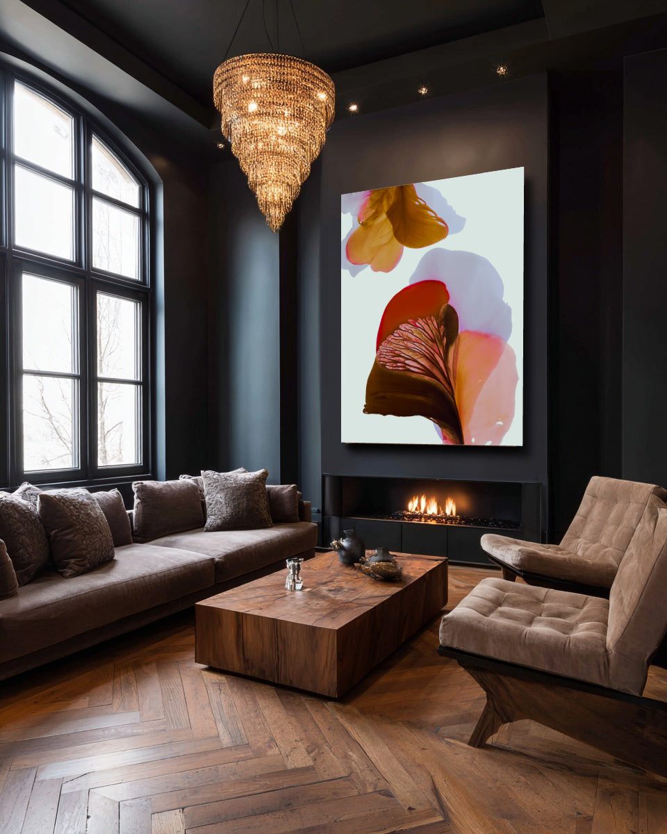 Botanical Wall Art Prints Abstract Floral Plant Watercolor Paper & Canvas | Bloom 24