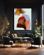 Botanical Wall Art Prints Abstract Floral Plant Watercolor Paper & Canvas | Bloom 24