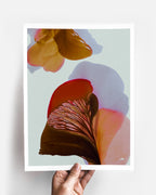 Botanical Wall Art Prints Abstract Floral Plant Watercolor Paper & Canvas | Bloom 24
