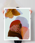 Botanical Wall Art Prints Abstract Floral Plant Watercolor Paper & Canvas | Bloom 24