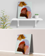 Botanical Wall Art Prints Abstract Floral Plant Watercolor Paper & Canvas | Bloom 24