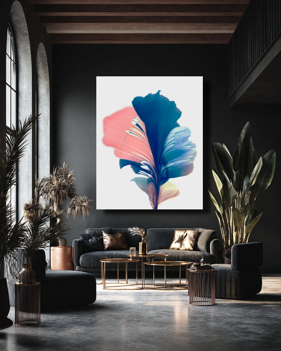 Botanical Wall Art Prints Abstract Floral Plant Watercolor Paper & Canvas | Mir