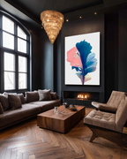 Botanical Wall Art Prints Abstract Floral Plant Watercolor Paper & Canvas | Mir