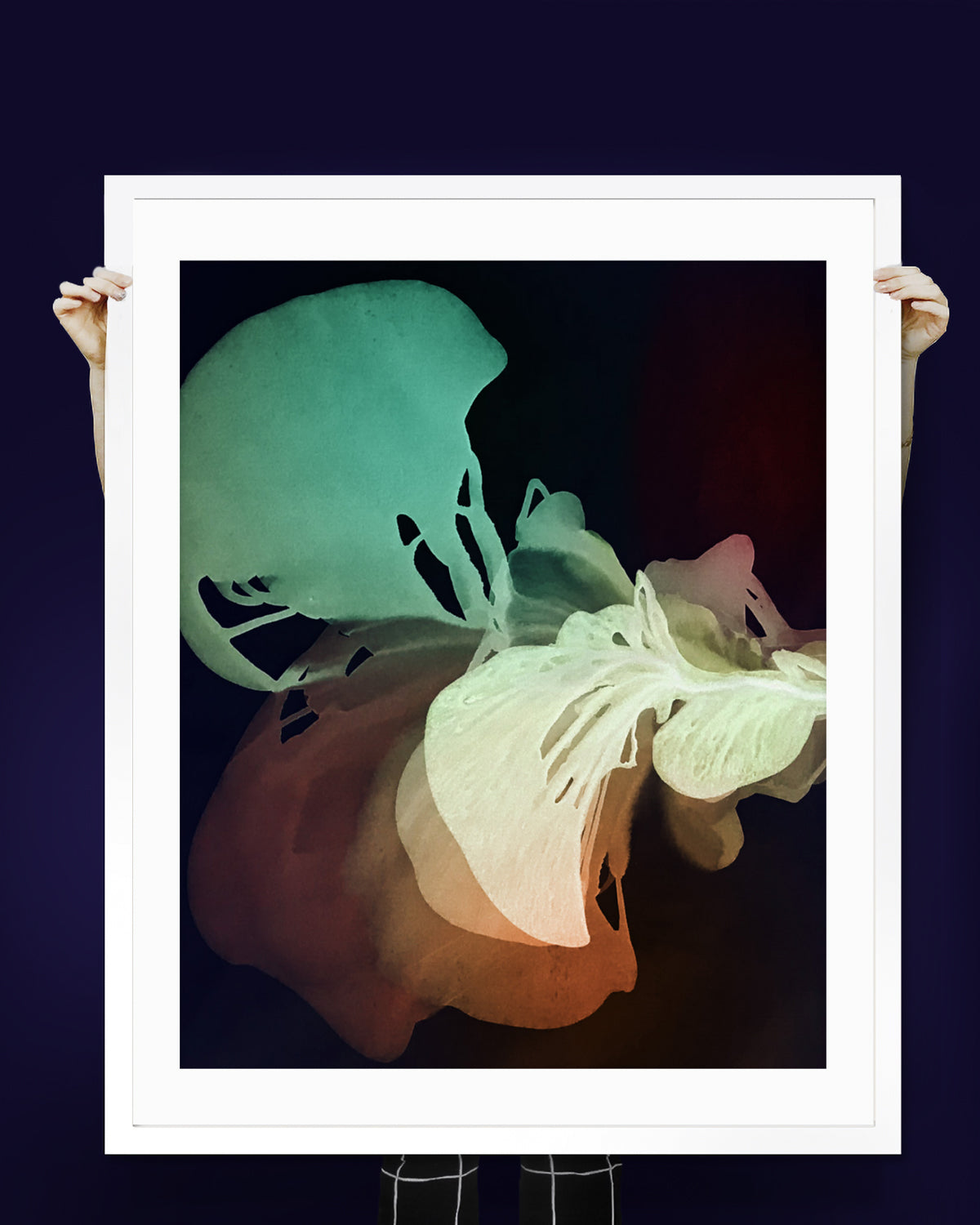 Botanical Wall Art Prints Abstract Floral Plant Watercolor Paper & Canvas | Bloom 27