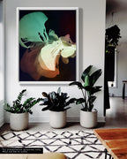 Botanical Wall Art Prints Abstract Floral Plant Watercolor Paper & Canvas | Bloom 27