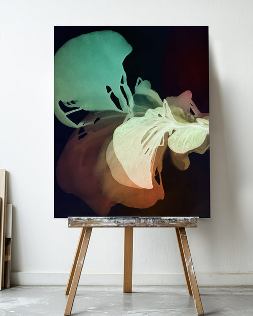 Bloom 27  | Modern Botanical Floral Watercolor Wall Art Print