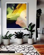 Botanical Wall Art Prints Abstract Floral Plant Watercolor Paper & Canvas | Bloom 29