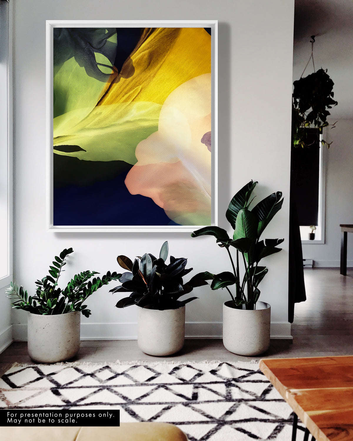 Botanical Wall Art Prints Abstract Floral Plant Watercolor Paper & Canvas | Bloom 29