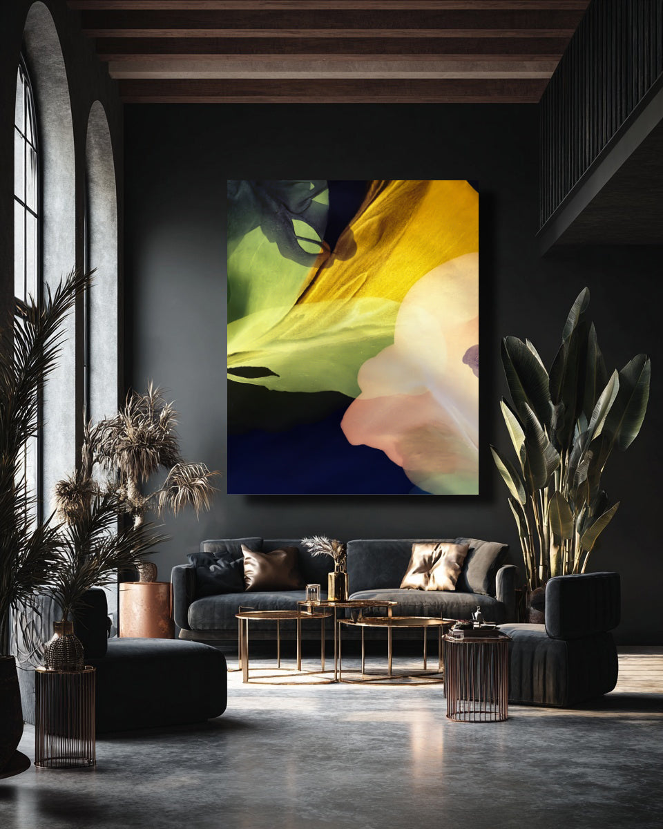 Botanical Wall Art Prints Abstract Floral Plant Watercolor Paper & Canvas | Bloom 29