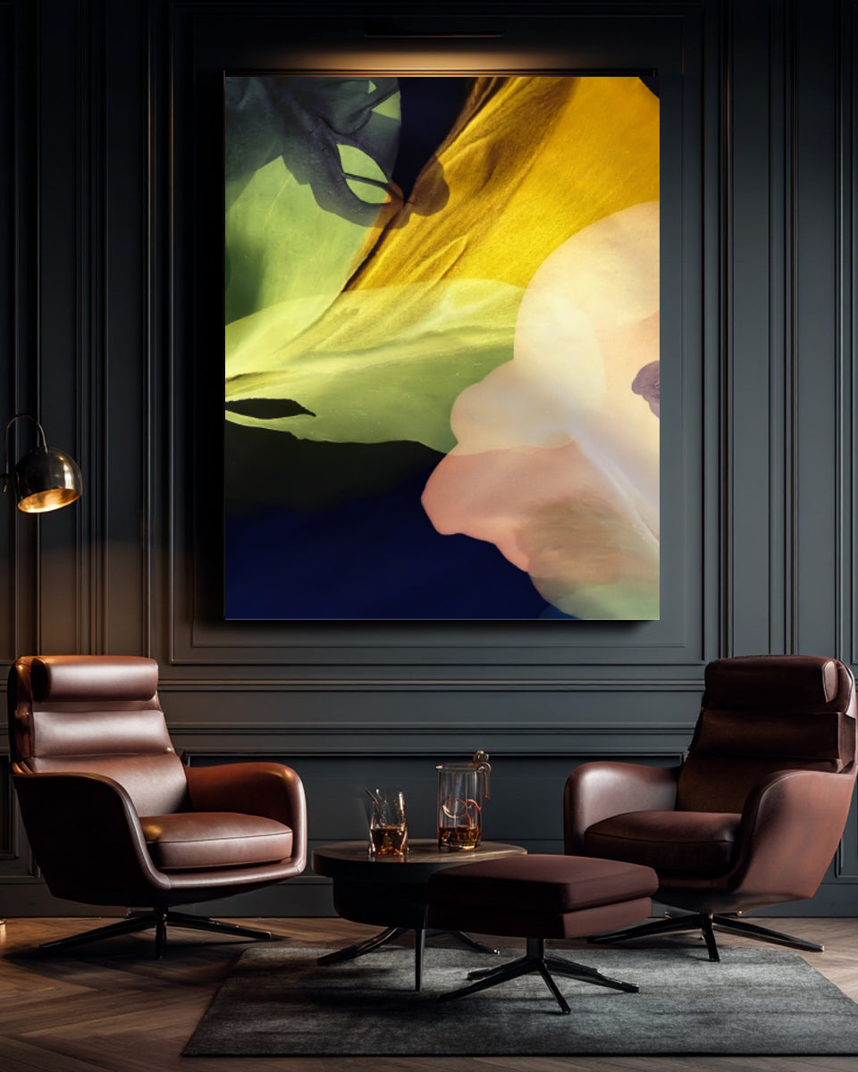 Botanical Wall Art Prints Abstract Floral Plant Watercolor Paper & Canvas | Bloom 29