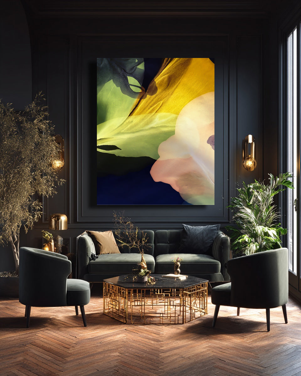 Botanical Wall Art Prints Abstract Floral Plant Watercolor Paper & Canvas | Bloom 29