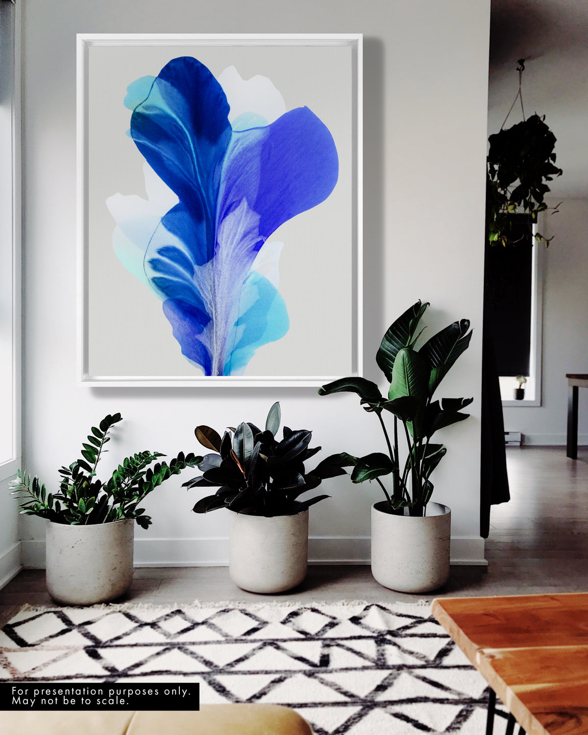 Botanical Wall Art Prints Abstract Floral Plant Watercolor Paper & Canvas | Bloom 30