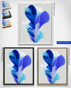 Botanical Wall Art Prints Abstract Floral Plant Watercolor Paper & Canvas | Bloom 30