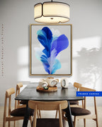 Botanical Wall Art Prints Abstract Floral Plant Watercolor Paper & Canvas | Bloom 30