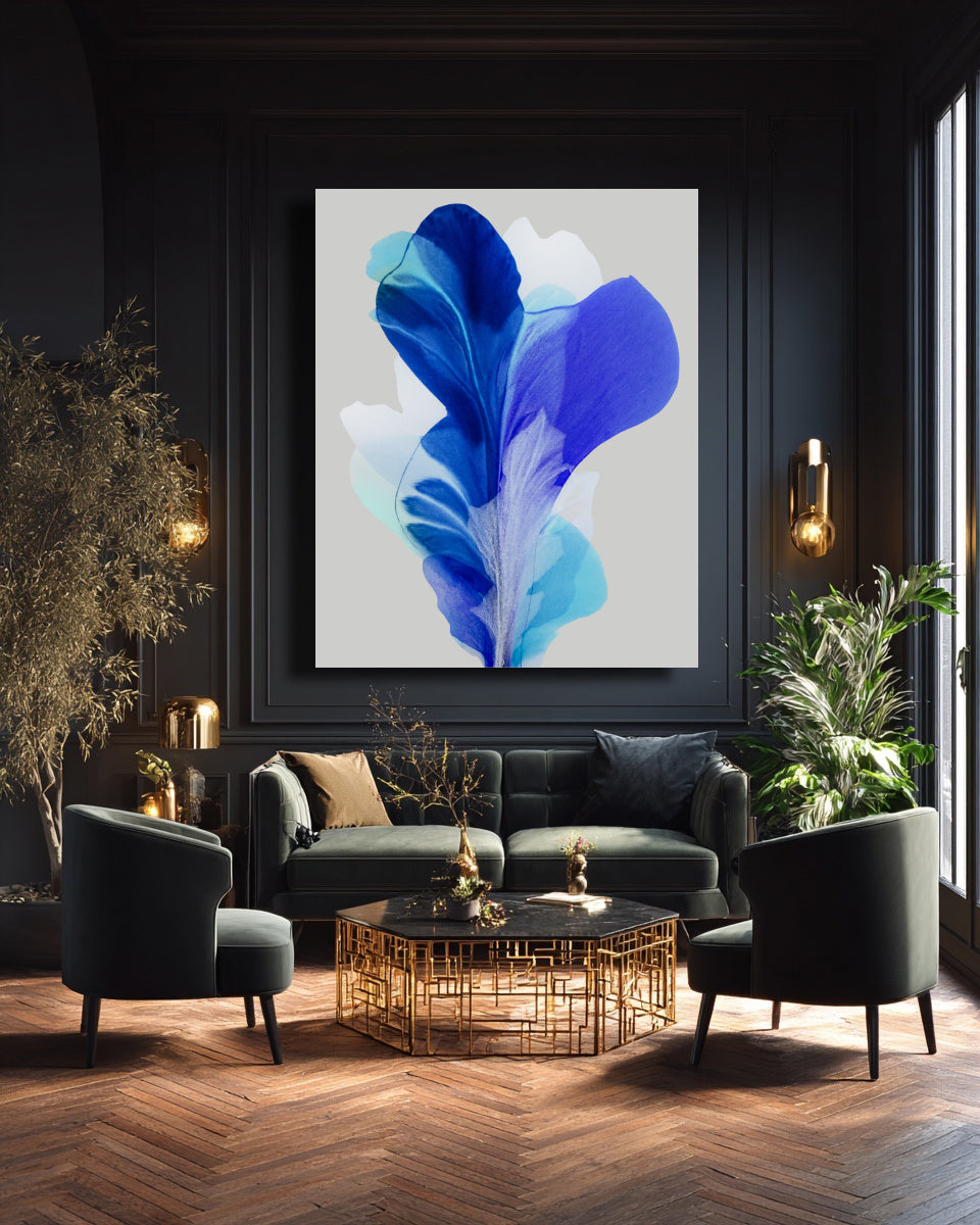 Botanical Wall Art Prints Abstract Floral Plant Watercolor Paper & Canvas | Bloom 30