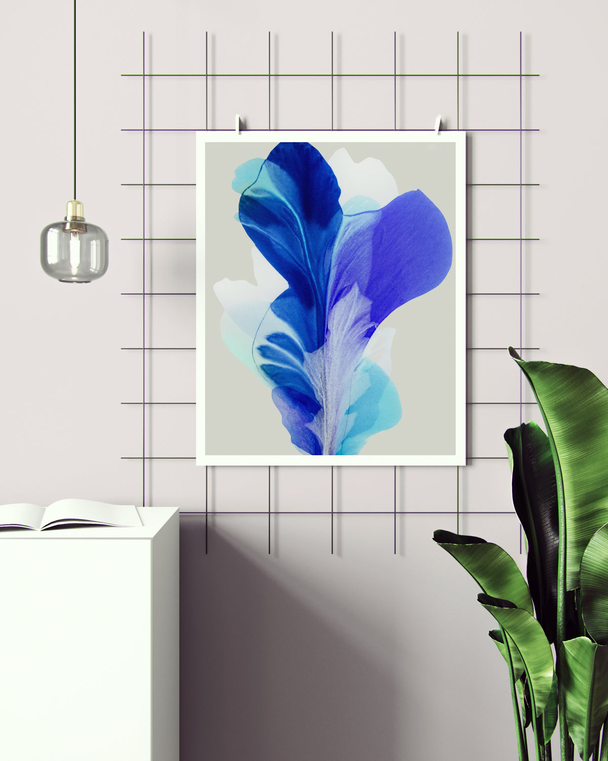 Botanical Wall Art Prints Abstract Floral Plant Watercolor Paper & Canvas | Bloom 30