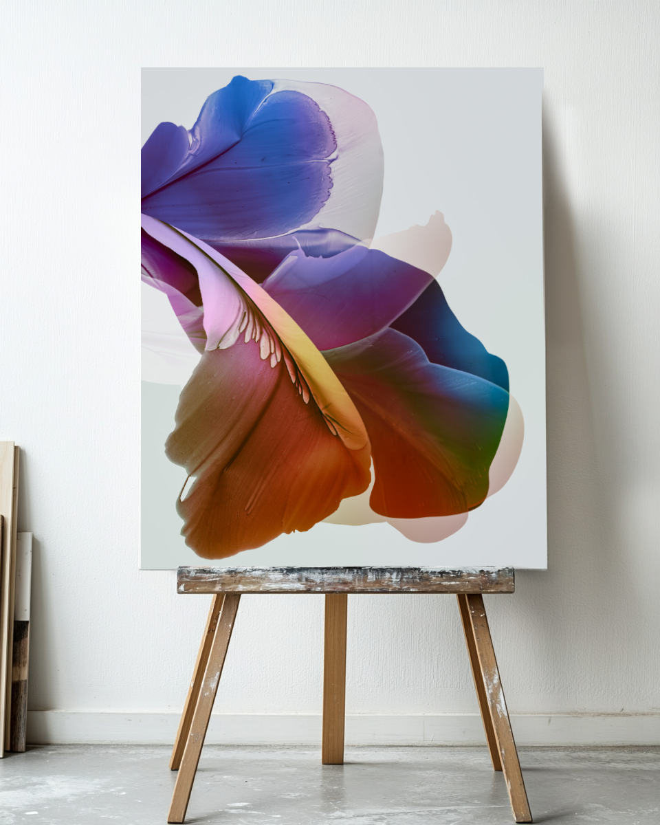 Botanical Wall Art Prints Abstract Floral Plant Watercolor Paper & Canvas | Eyët