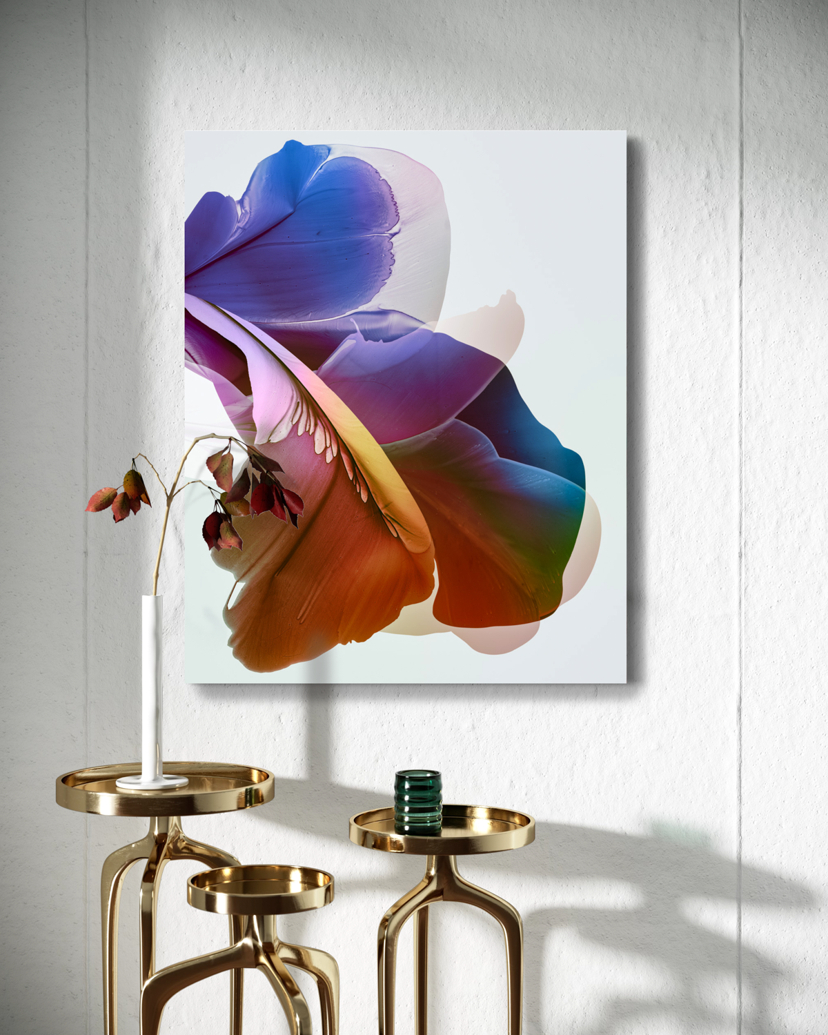 Botanical Wall Art Prints Abstract Floral Plant Watercolor Paper & Canvas | Eyët