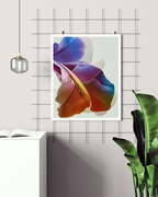 Botanical Wall Art Prints Abstract Floral Plant Watercolor Paper & Canvas | Eyët