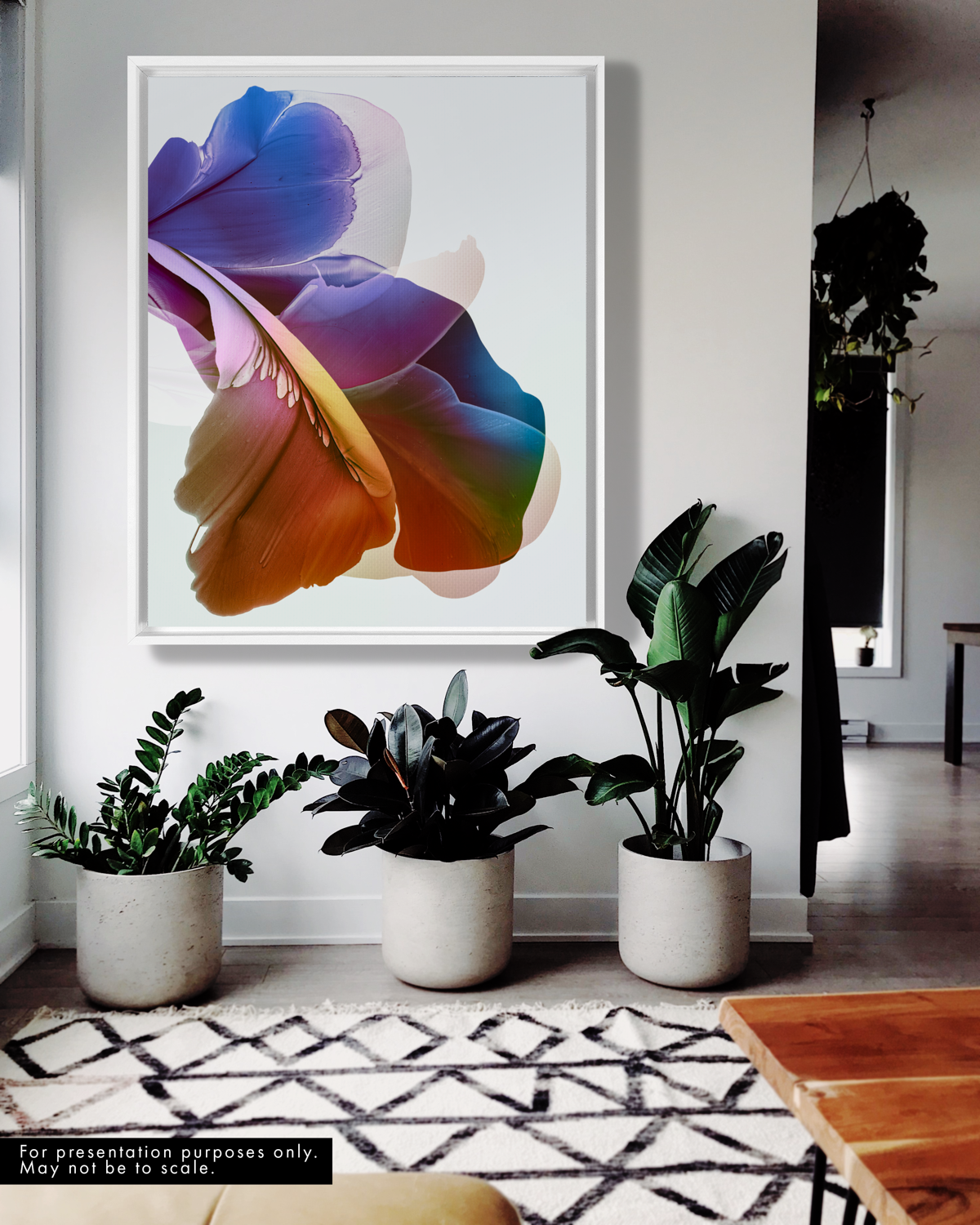 Botanical Wall Art Prints Abstract Floral Plant Watercolor Paper & Canvas | Eyët