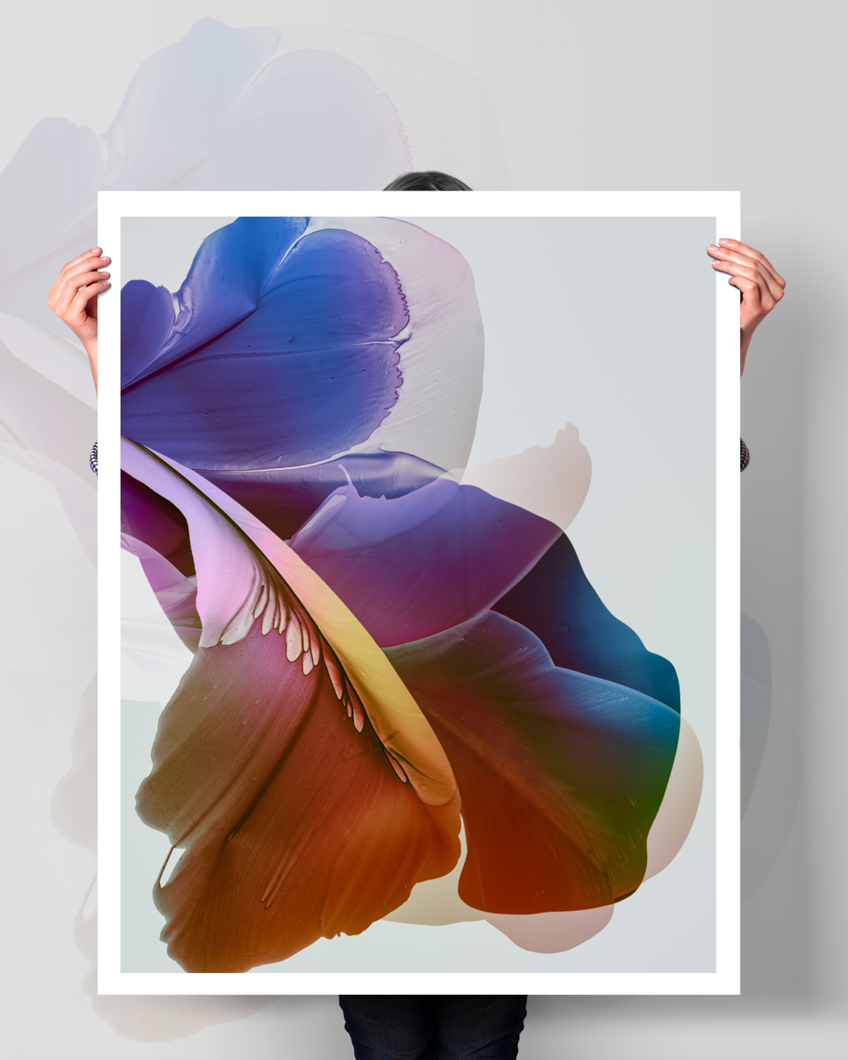 Botanical Wall Art Prints Abstract Floral Plant Watercolor Paper & Canvas | Eyët