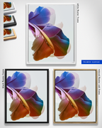 Botanical Wall Art Prints Abstract Floral Plant Watercolor Paper & Canvas | Eyët