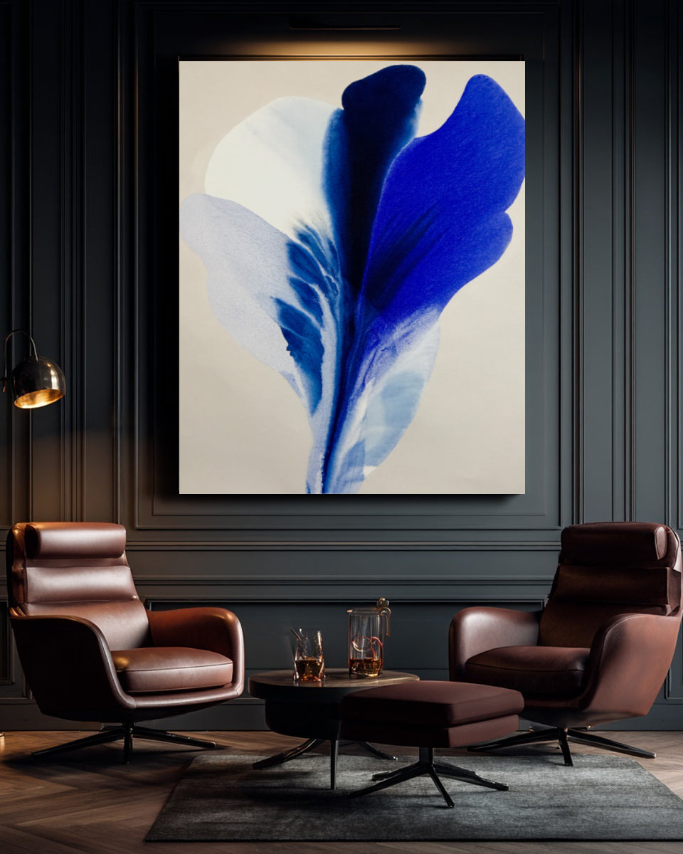 Botanical Wall Art Prints Abstract Floral Plant Watercolor Paper & Canvas | Bloom 33