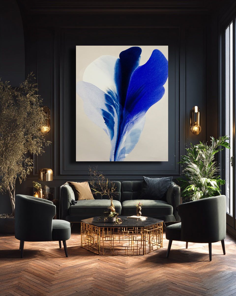 Botanical Wall Art Prints Abstract Floral Plant Watercolor Paper & Canvas | Bloom 33