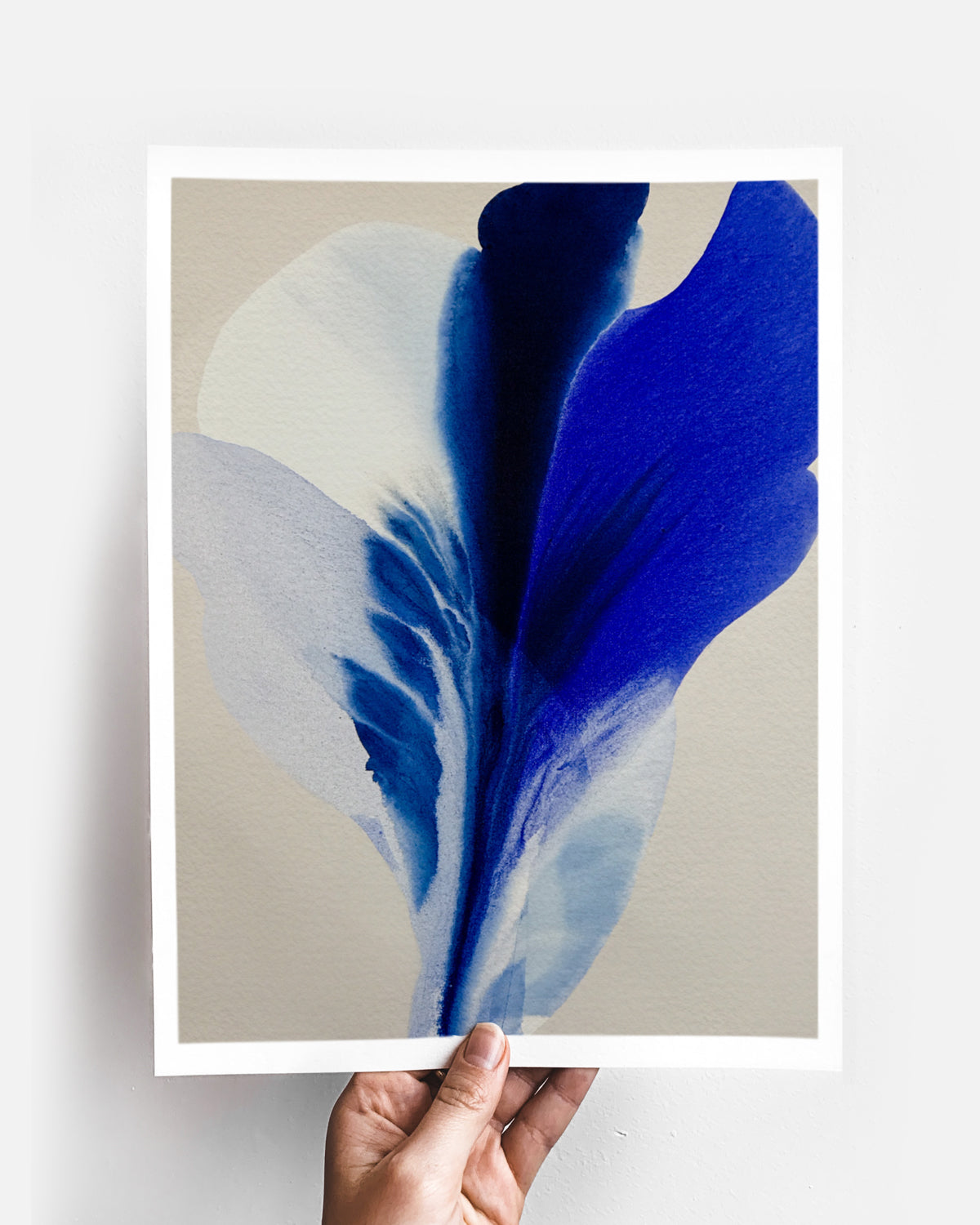 Botanical Wall Art Prints Abstract Floral Plant Watercolor Paper & Canvas | Bloom 33