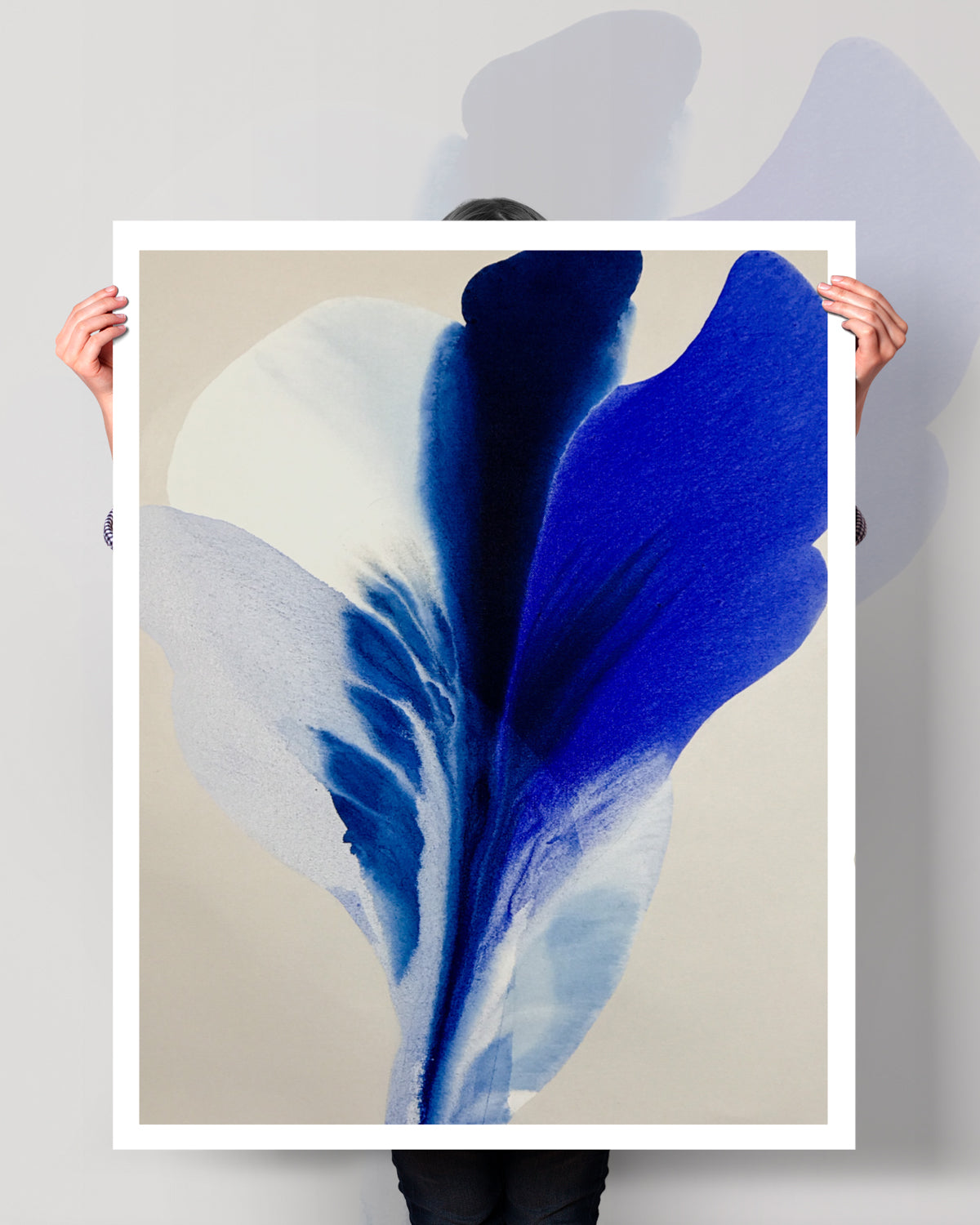 Botanical Wall Art Prints Abstract Floral Plant Watercolor Paper & Canvas | Bloom 33