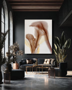Botanical Wall Art Prints Abstract Floral Plant Watercolor Paper & Canvas | Bloom 37