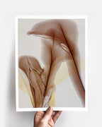 Botanical Wall Art Prints Abstract Floral Plant Watercolor Paper & Canvas | Bloom 37