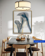 Botanical Wall Art Prints Abstract Floral Plant Watercolor Paper & Canvas | Bloom 38