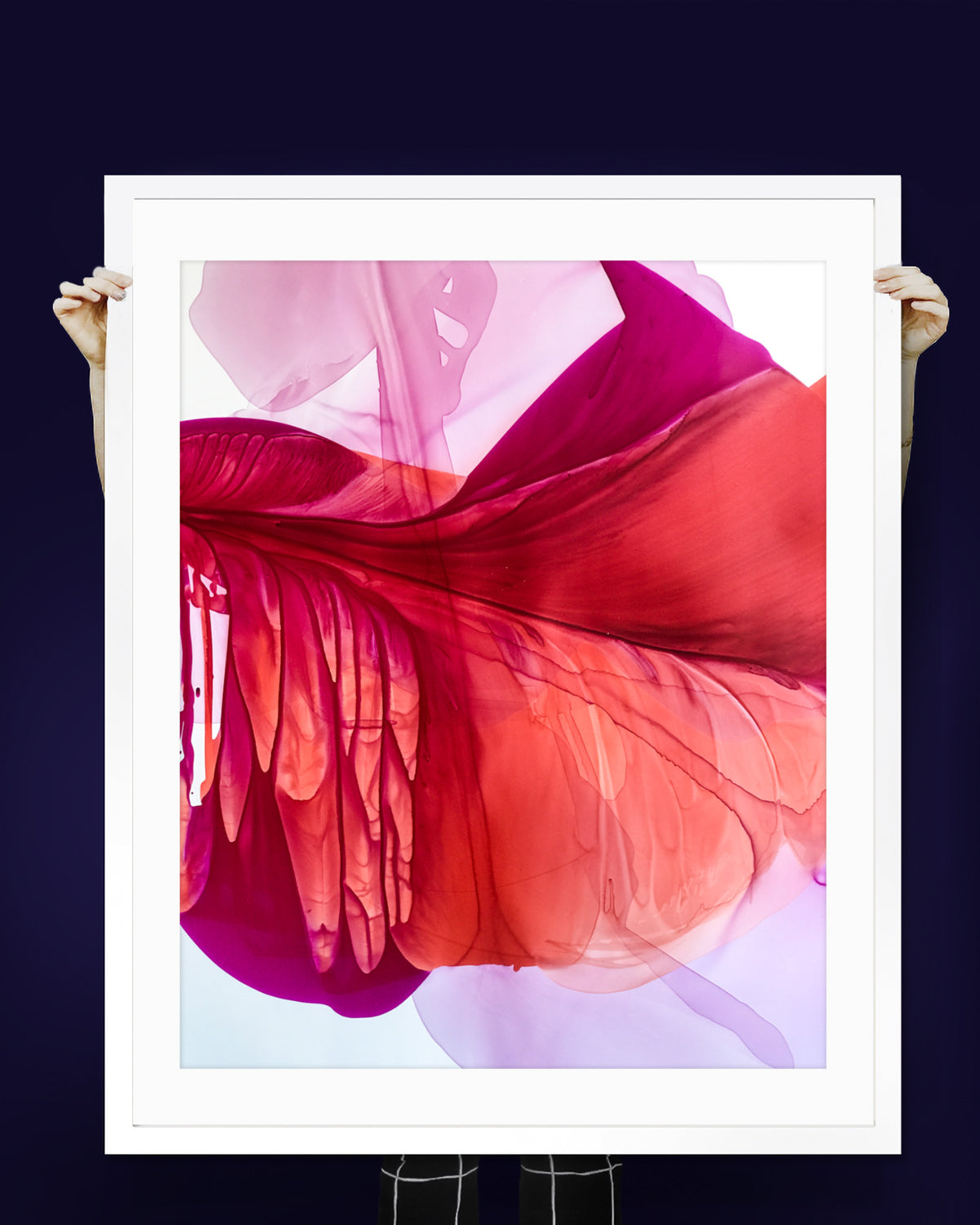 Botanical Wall Art Prints Abstract Floral Plant Watercolor Paper & Canvas | Bloom 4