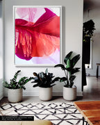 Botanical Wall Art Prints Abstract Floral Plant Watercolor Paper & Canvas | Bloom 4