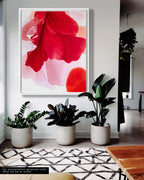 Botanical Wall Art Prints Abstract Floral Plant Watercolor Paper & Canvas | Merlotte