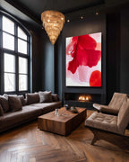 Botanical Wall Art Prints Abstract Floral Plant Watercolor Paper & Canvas | Merlotte