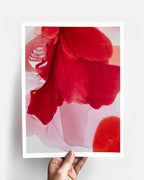 Botanical Wall Art Prints Abstract Floral Plant Watercolor Paper & Canvas | Merlotte